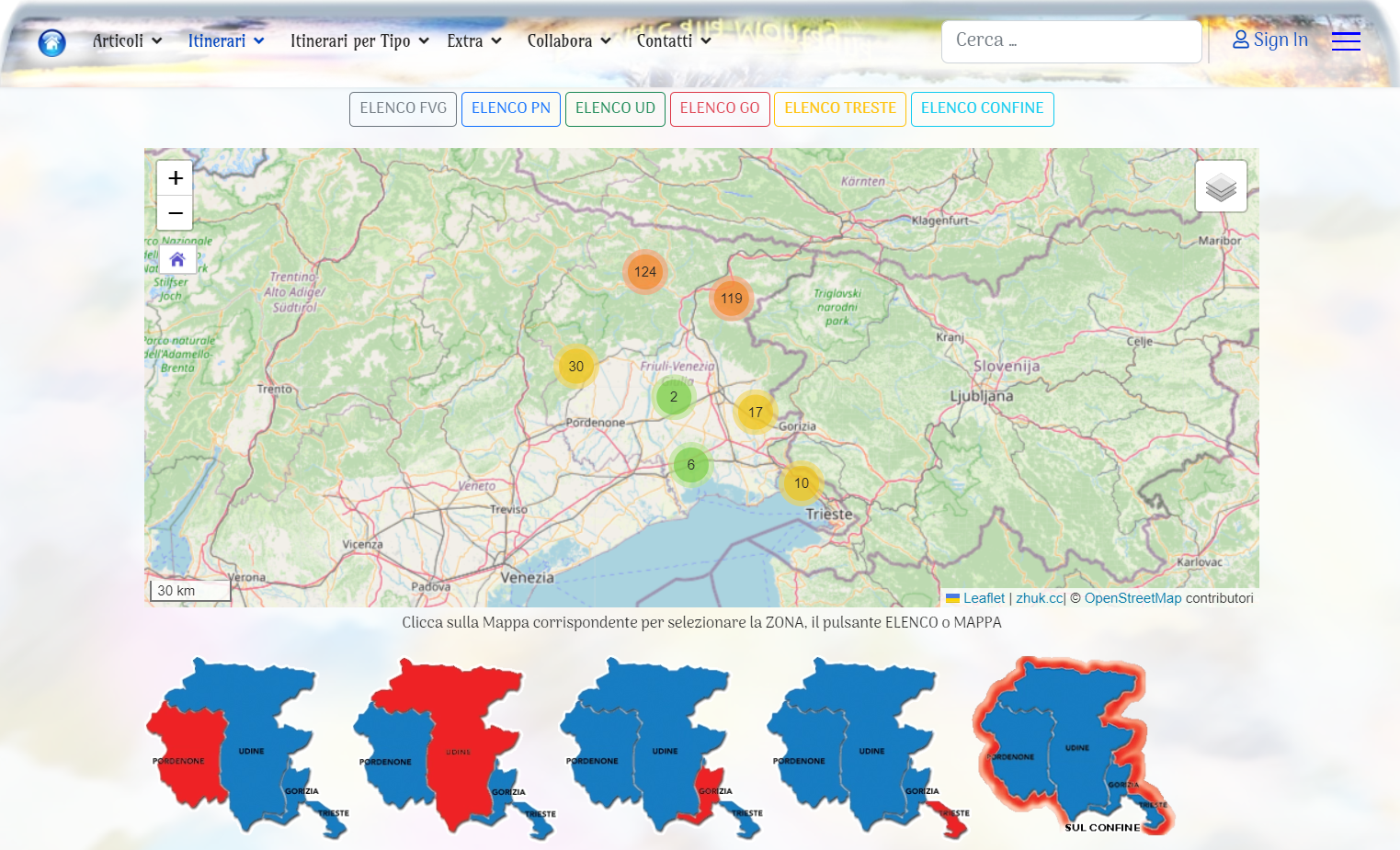 Mappa FVG