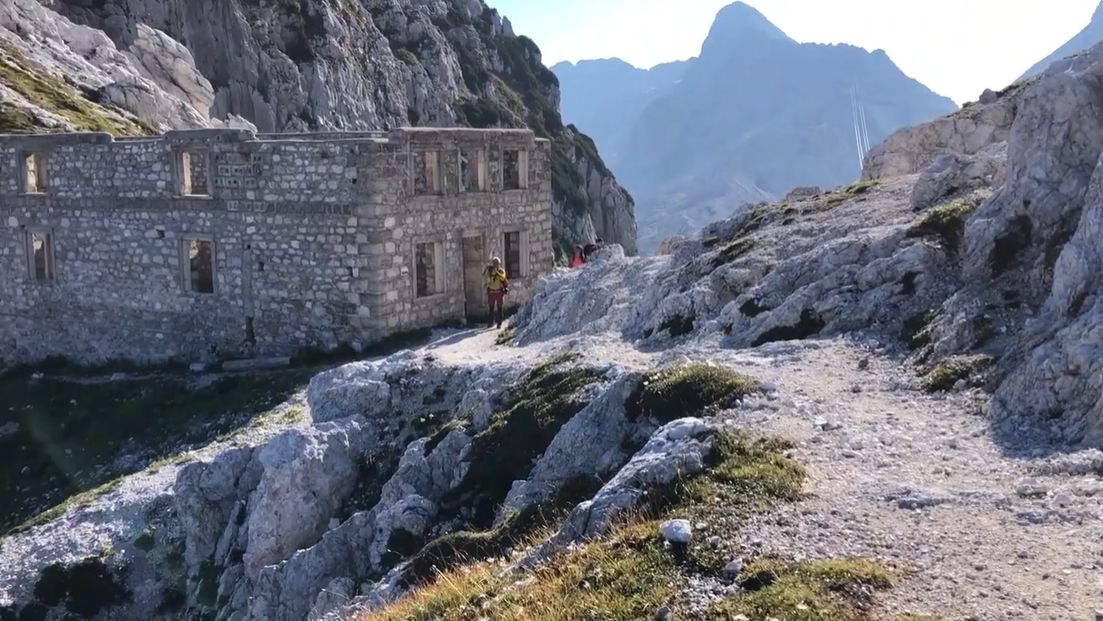 Video Monte Canin - Picco di Carnizza - Ferrate Grasselli Julia