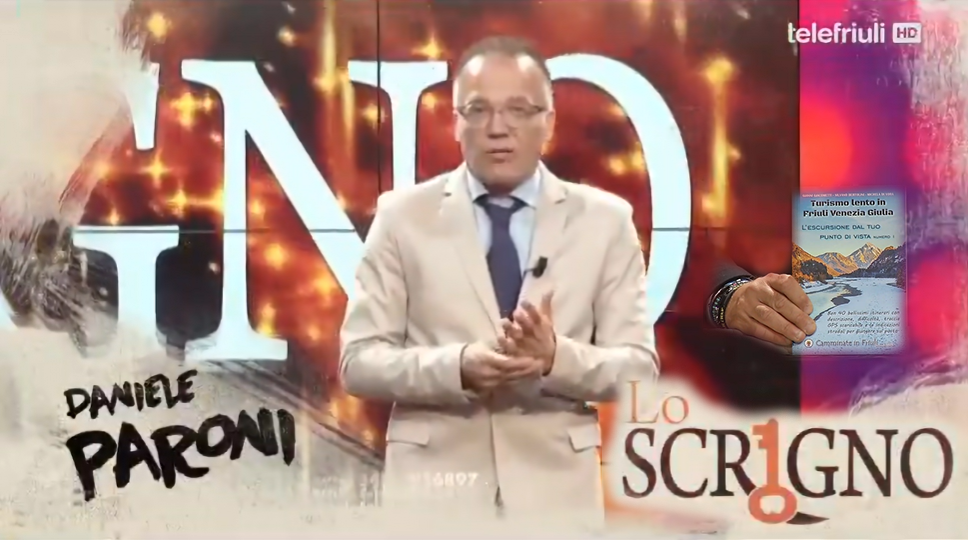 Presentazione libro alla trasmissione Lo Scrigno di Telefriuli