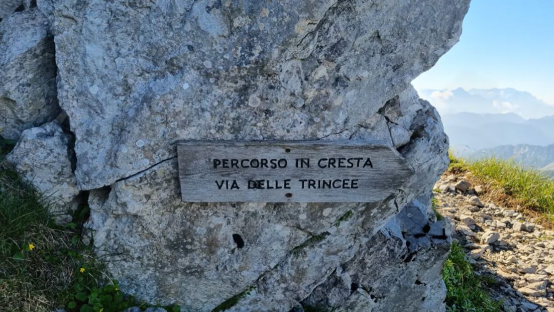 Video Trittico +1  seconda tappa   ferrata degli alpini